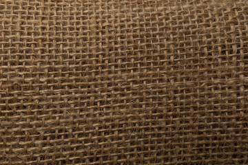 texture of fabric used for bags and natural packaging