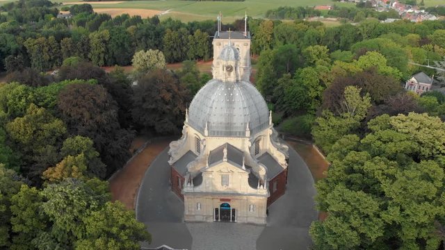 Basilica cathedral de scherpenheuvel Aerial view monument famous religion Rome