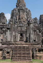 Bayon temple in Ankor Wat (Cambodia)