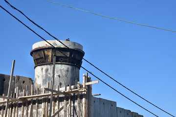 Sniper Tower in AIda Refugee Camp Bethlehem