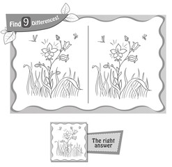 differences game blooming flower