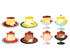 ババロア　パンナコッタ　ラズベリー　プリン　