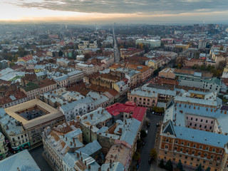 Chernivtsi from above..