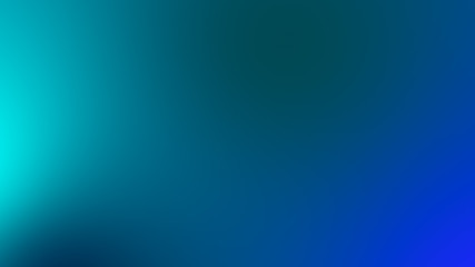 Abstract gradient blue soft color background. Modern horizontal design for mobile app.