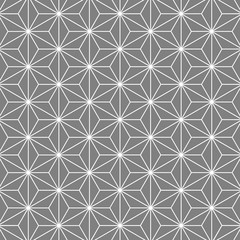 Fototapeta premium 麻の葉 文様