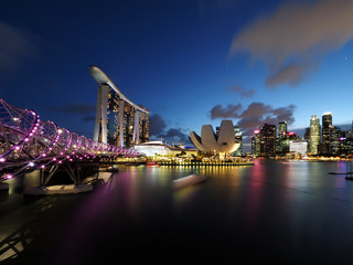 Fototapeta na wymiar Singapore Cityscape