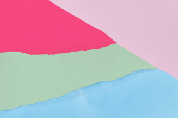 Rip colorful of soft pastel paper background. Creative design for backdrop or wallpaper.