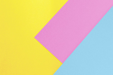 Pastel colored paper texture background. Geometric shapes.