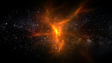 big bange, black hole, science fiction wallpaper. Beauty of deep space. Colorful graphics for background, like water waves, clouds, night sky, universe, galaxy, Planets,  © ธนพล สินสร้าง