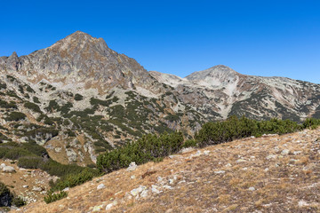 landscape around Popovo Lake, Pirin Mountain, Bulgaria
