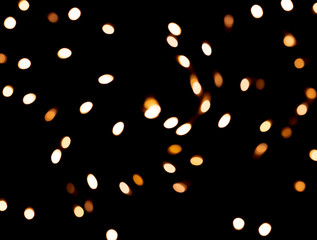 Abstract multi colored Lights bokeh . Unfocused Light background. Blured night light. background,