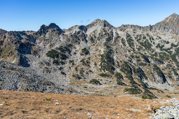 landscape around Popovo Lake, Pirin Mountain, Bulgaria