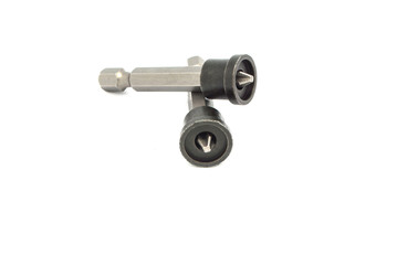 old gun isolated on white background