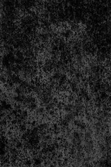 Black metal texture with old paint cracks, abstract black background