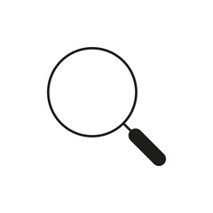 Magnifying glass icon. Search concept. Vector illustration.