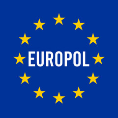  Europol, European police office symbol 