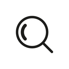 Magnifying glass icon. Search concept. Vector illustration.