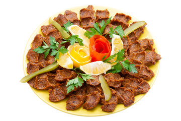 Raw kofta (Cig Kofte) - Turkish Food