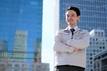 Fototapeta premium ビジネスマン ポートレート