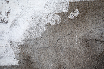 Concrete wall painted white. Abstract background