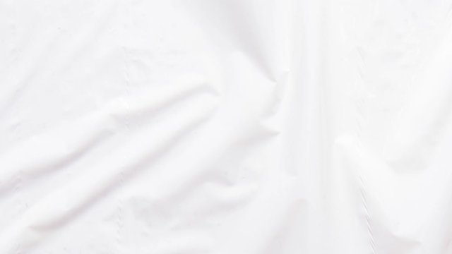 White plastic film texture background, motion graphic