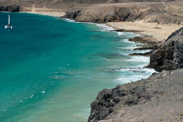 white sand beach