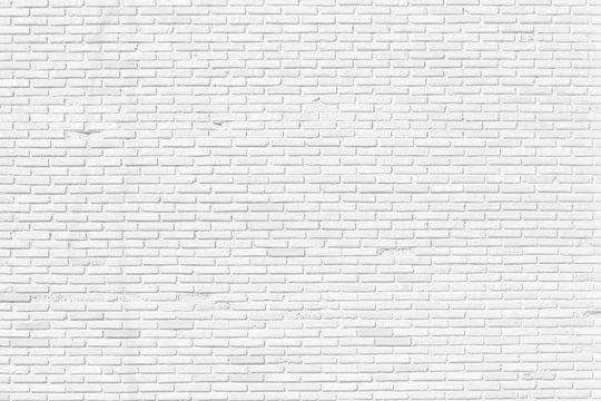 White brick wall Texture Design. Empty red brick Background for Presentations and Web Design. A Lot of Space for Text Composition art image, website, magazine or graphic for design