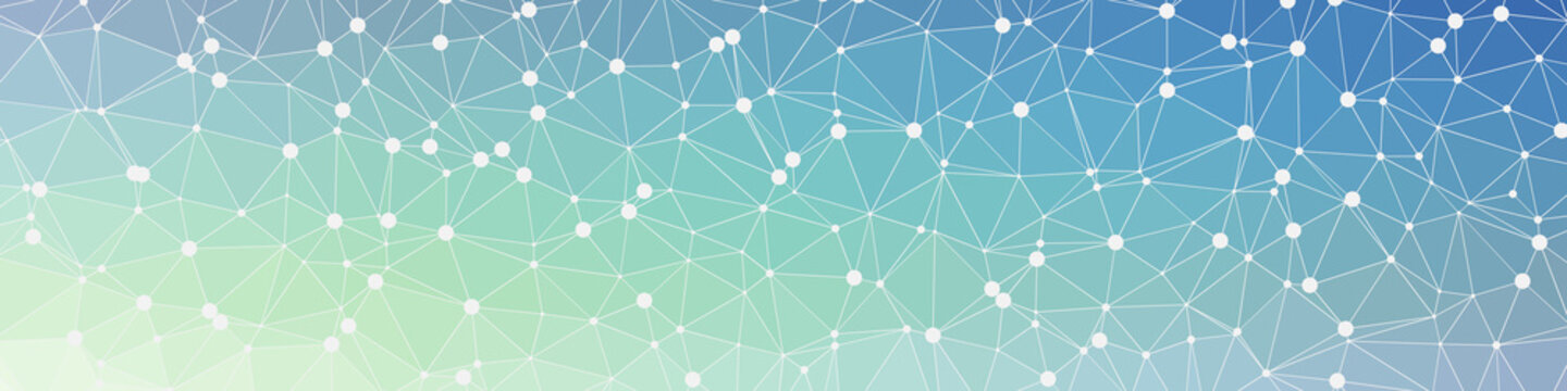 Abstract Low Polygon gradient Generative Art background illustration