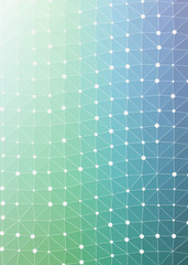 Abstract Low Polygon gradient Generative Art background illustration