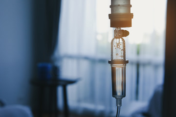 iv infusion saline intravenous injection medicine for healing patient illness in hospital