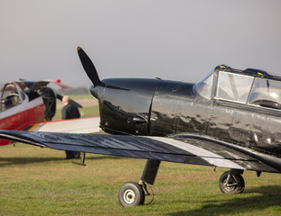 old training  plane