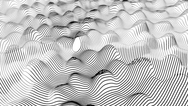 Abstract Looping Projected Rings Background E2
