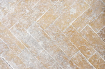 Old distressed wood parquet floor texture