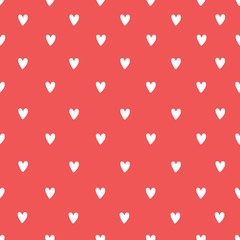 Hearts fashion pattern