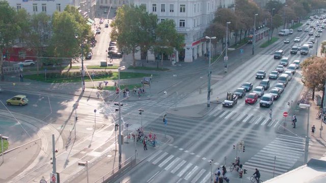Strassenverkehr Wien