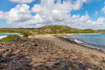 Sainte-Anne, Martinique, FWI - Ferré Cape and Grande Anse beach