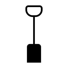 Shovel icon vector