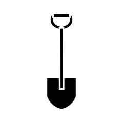 Shovel icon vector