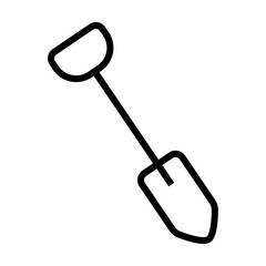 Shovel icon vector