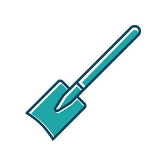 Shovel icon vector