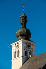 Kirchturmspitze Tamsweg Dekanatspfarrkirche hl. Jakobus der Ältere