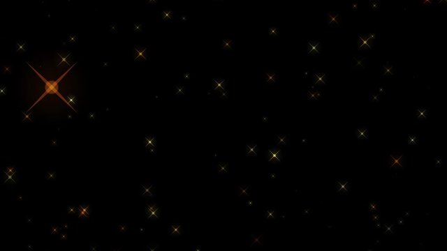 Magic Stars Explosion Fireworks Intro/ 4k animation of an abstract fireworks explosion with magic stars emitter