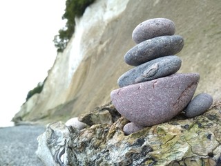 plaża , woda , kamienie ,  © Jacek