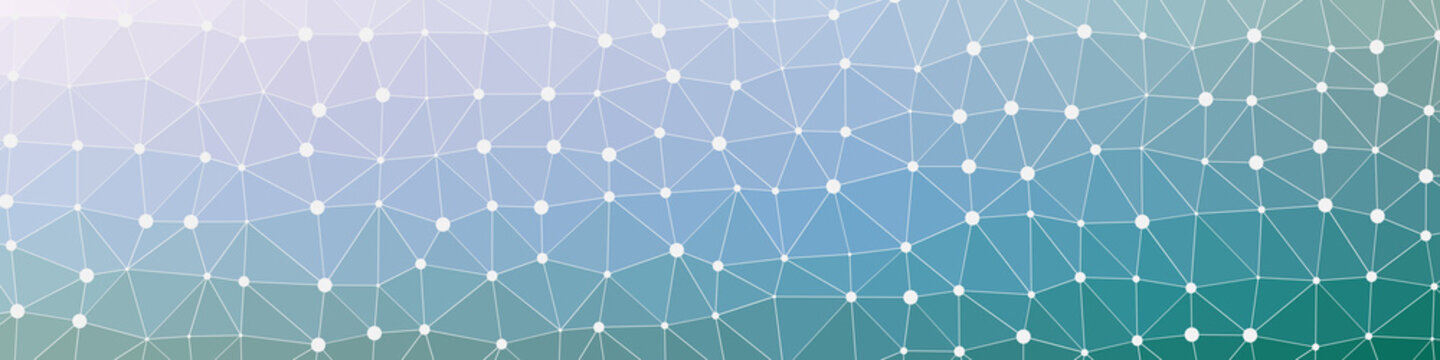 Abstract Low Polygon gradient Generative Art background illustration