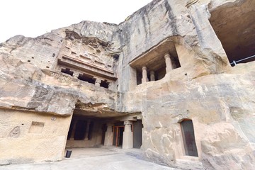 Buddhist Cave Complex of the Ellora Caves in India