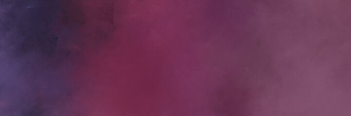 horizontal colorful vintage painting background texture with old mauve, very dark violet and very dark magenta colors and space for text or image. can be used as background or texture element
