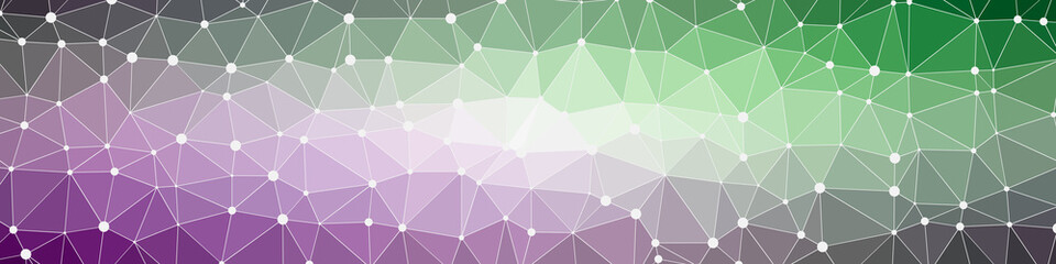 Fototapeta premium Abstract Low Polygon gradient Generative Art background illustration