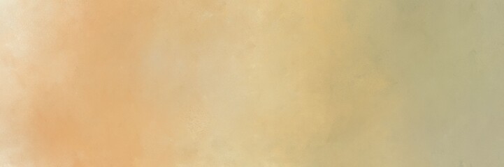 horizontal abstract painting background graphic with tan, dark khaki and wheat colors. free space for text or graphic