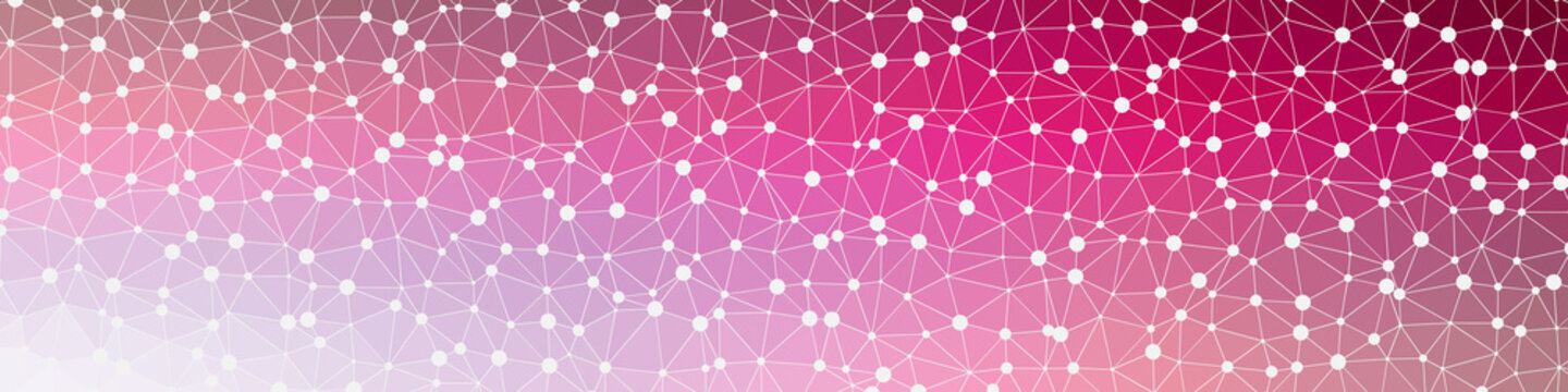 Abstract Low Polygon gradient Generative Art background illustration