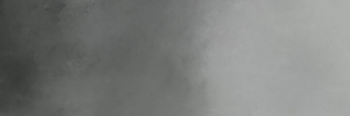 horizontal multicolor painting background graphic with dim gray, dark gray and dark slate gray colors and space for text or image. can be used as background or texture element